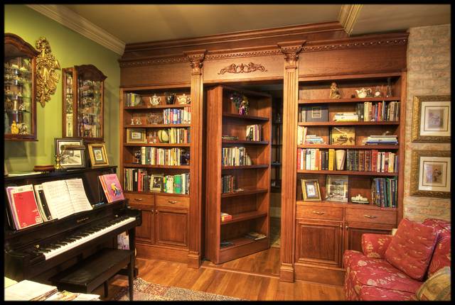 bookshelf room