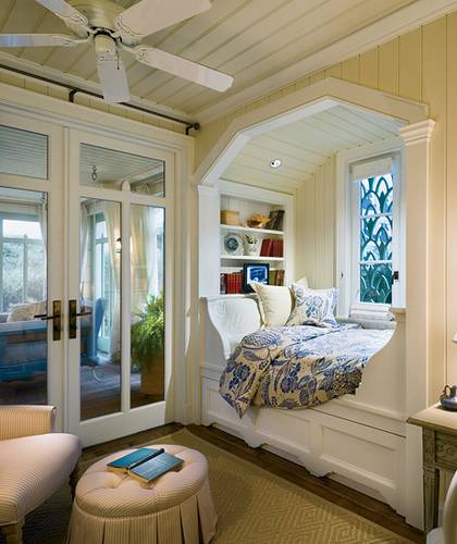 cozy reading nook