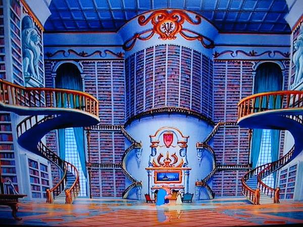beauty and the beast library