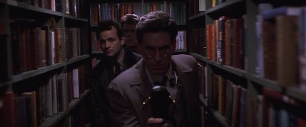 ghostbusters library scene