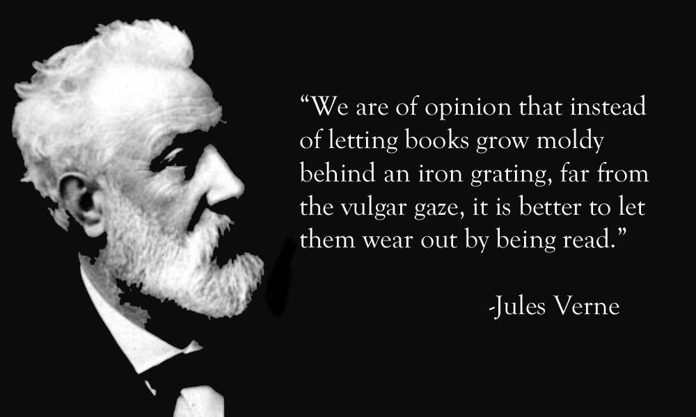 "Let Them Wear Out By Being Read": Happy Birthday, Jules Verne