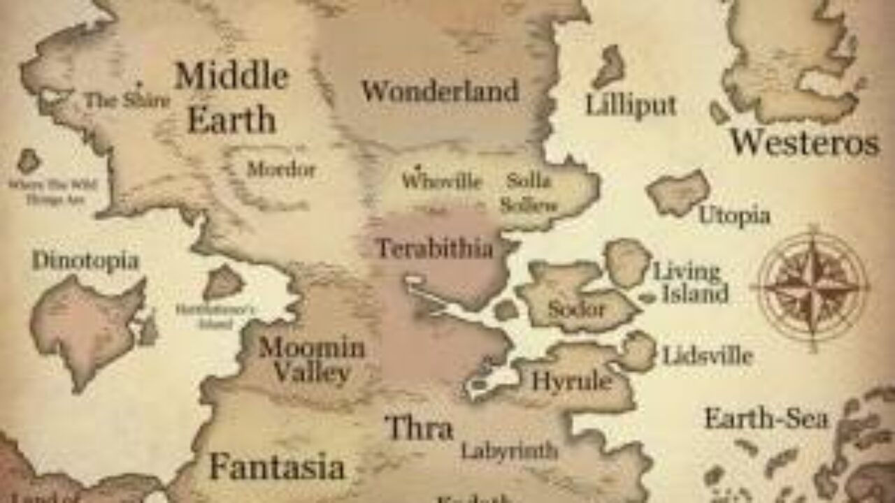 fantasy valley map
