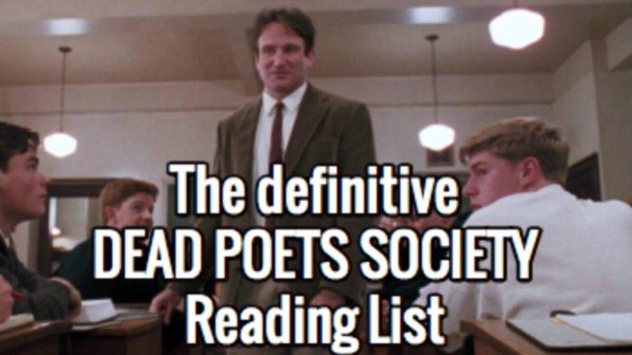 A Dead Poets Society Reading List