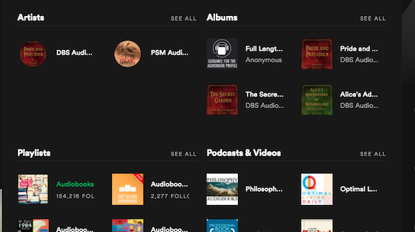 audiobooks on spotify