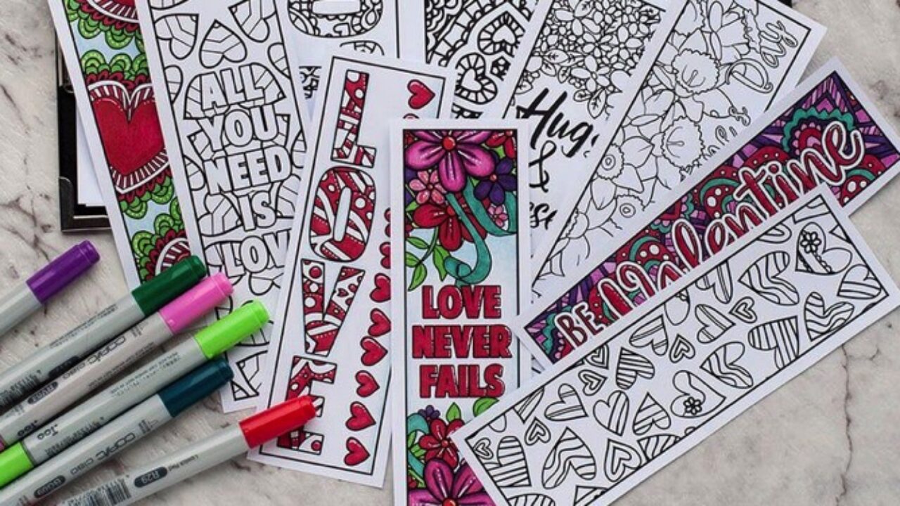 14 fun bookmarks to color for adults and kids book riot