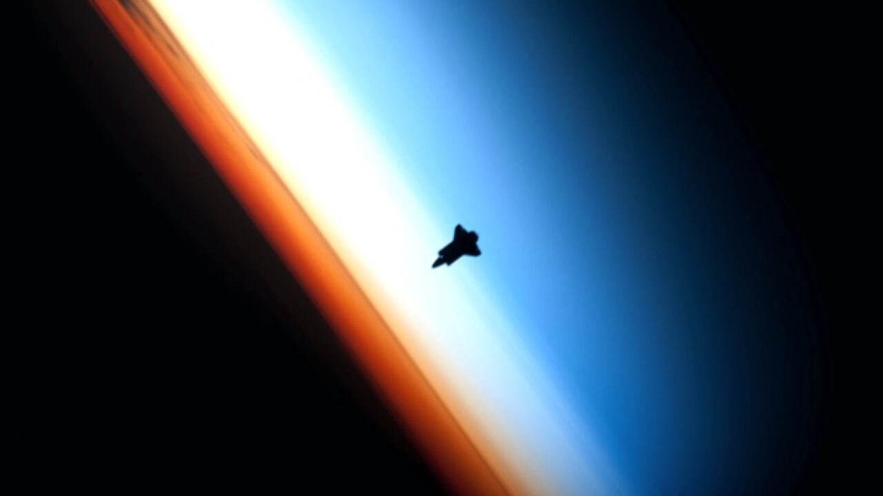 astronaut in space alone