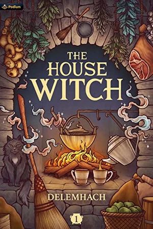 Book cover of The House Witch