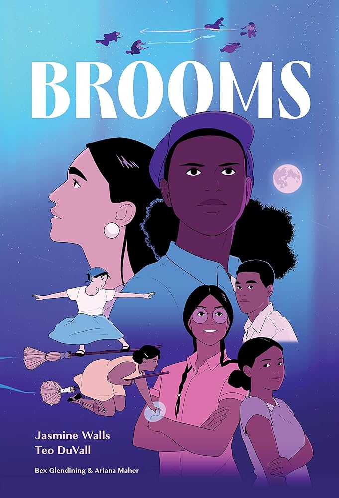 book cover of Brooms by Jasmine Walls