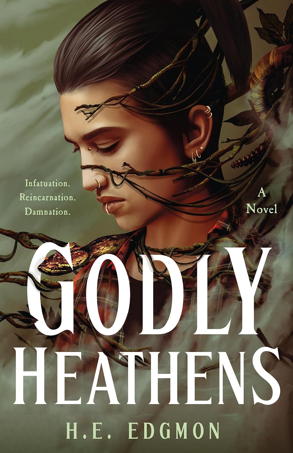 cover of Godly Heathens by H.E. Edgmon