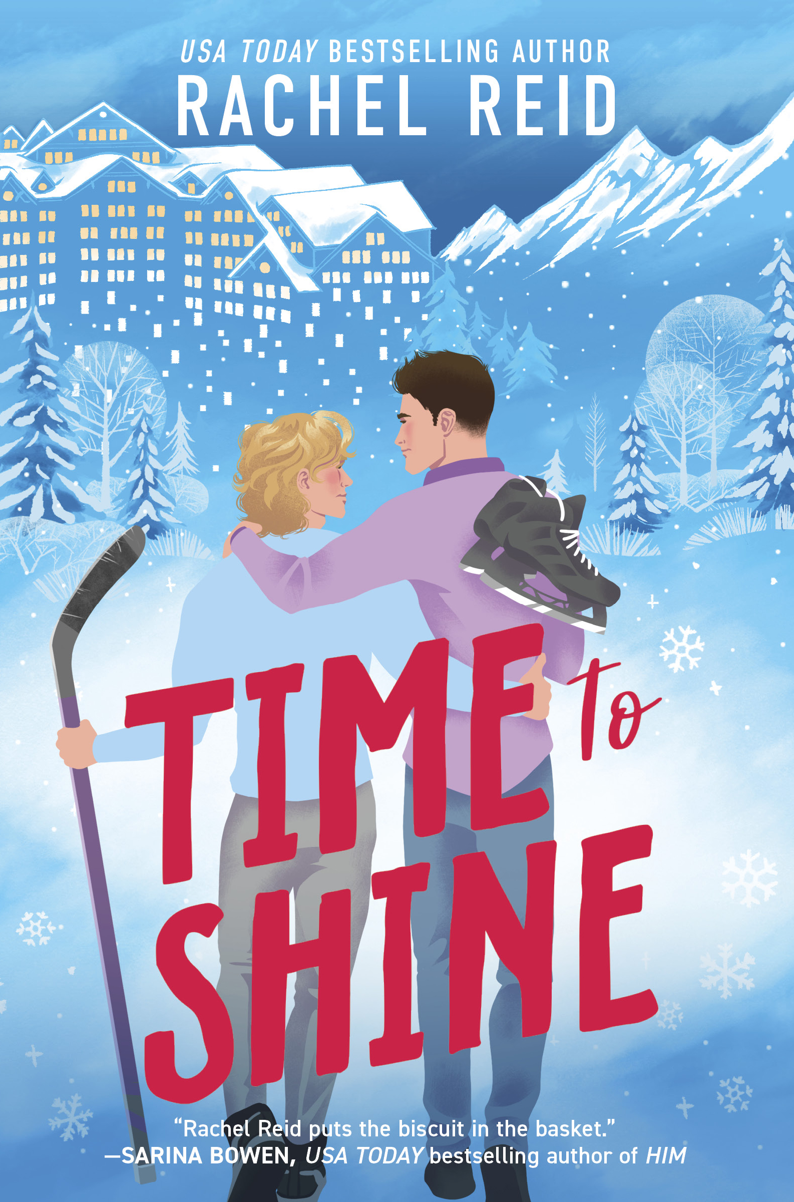 Time to Shine by Rachel Reid Book Cover