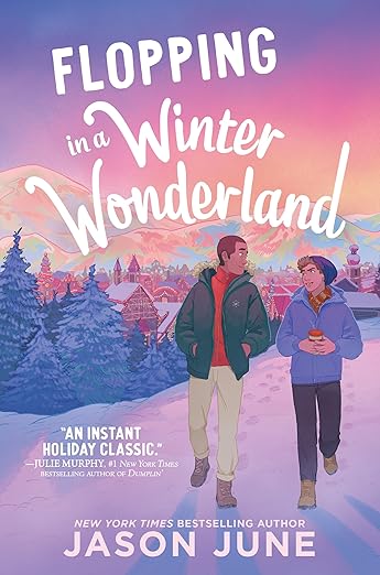 flopping in a winter wonderland book cover