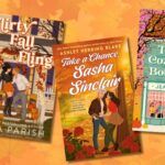 a collage of autumn romance covers