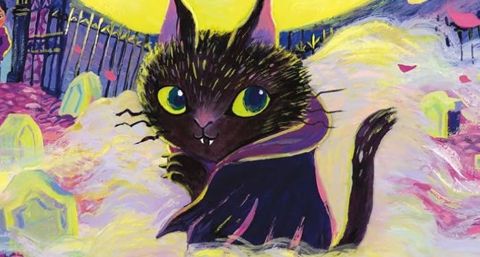 closeup of the cover of vampurr