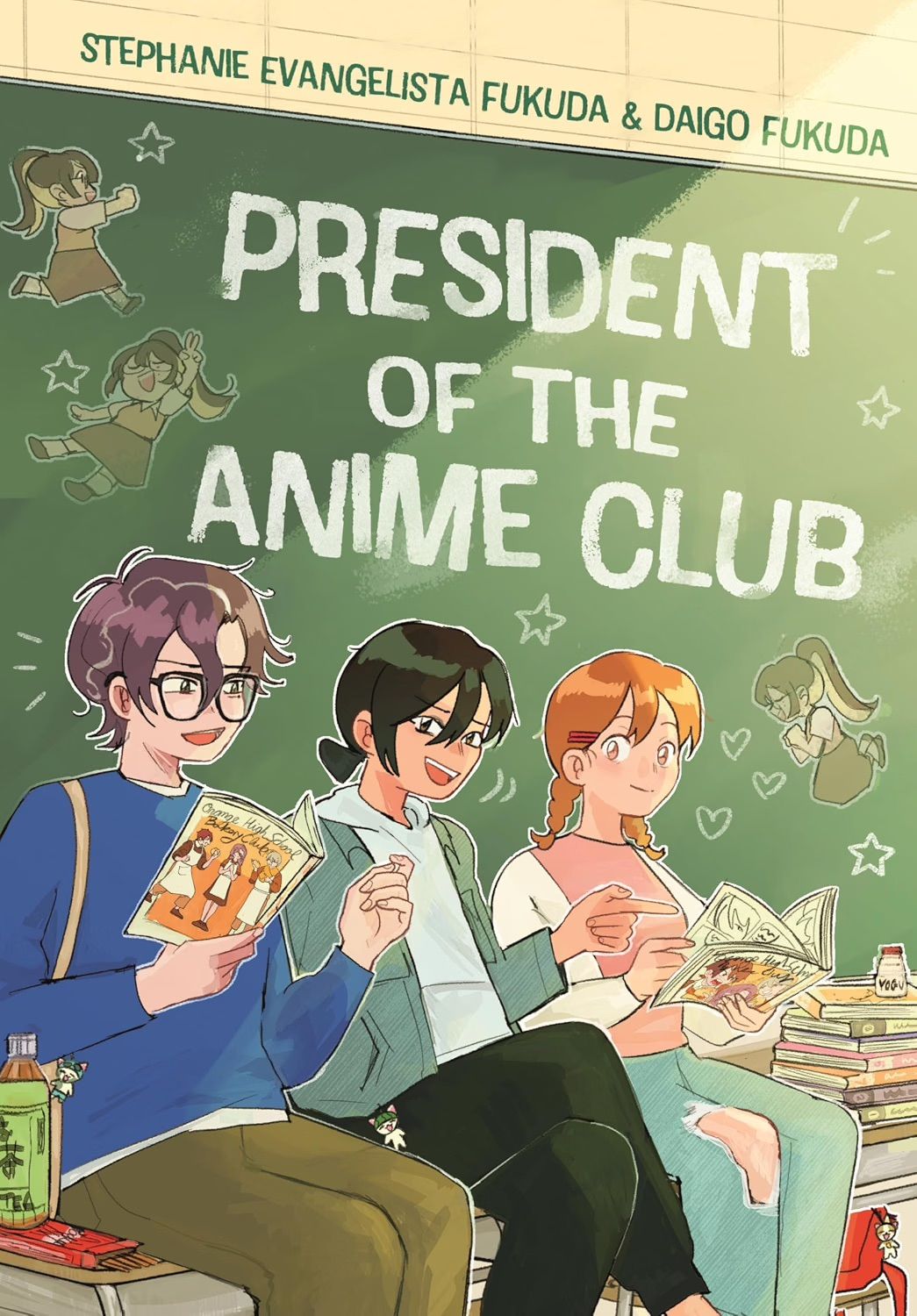 president of the anime club book cover
